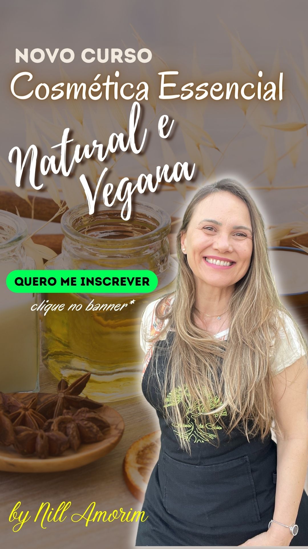 Cosmética Natural e Vegana