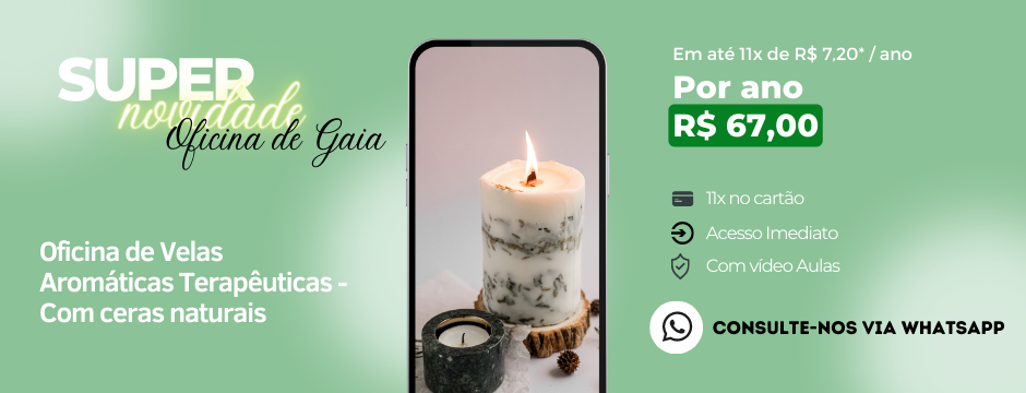 Velas Aromáticas e decorativas